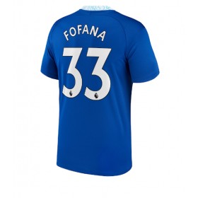 Herren Fußballbekleidung Chelsea Wesley Fofana #33 Heimtrikot 2022-23 Kurzarm